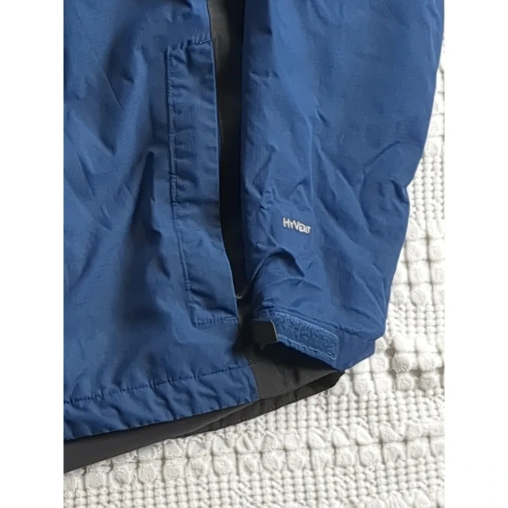 The North Face Hyvent 3 In 1 Jacket‎ Blue Gray Mens Sz Small Waterproof Ski